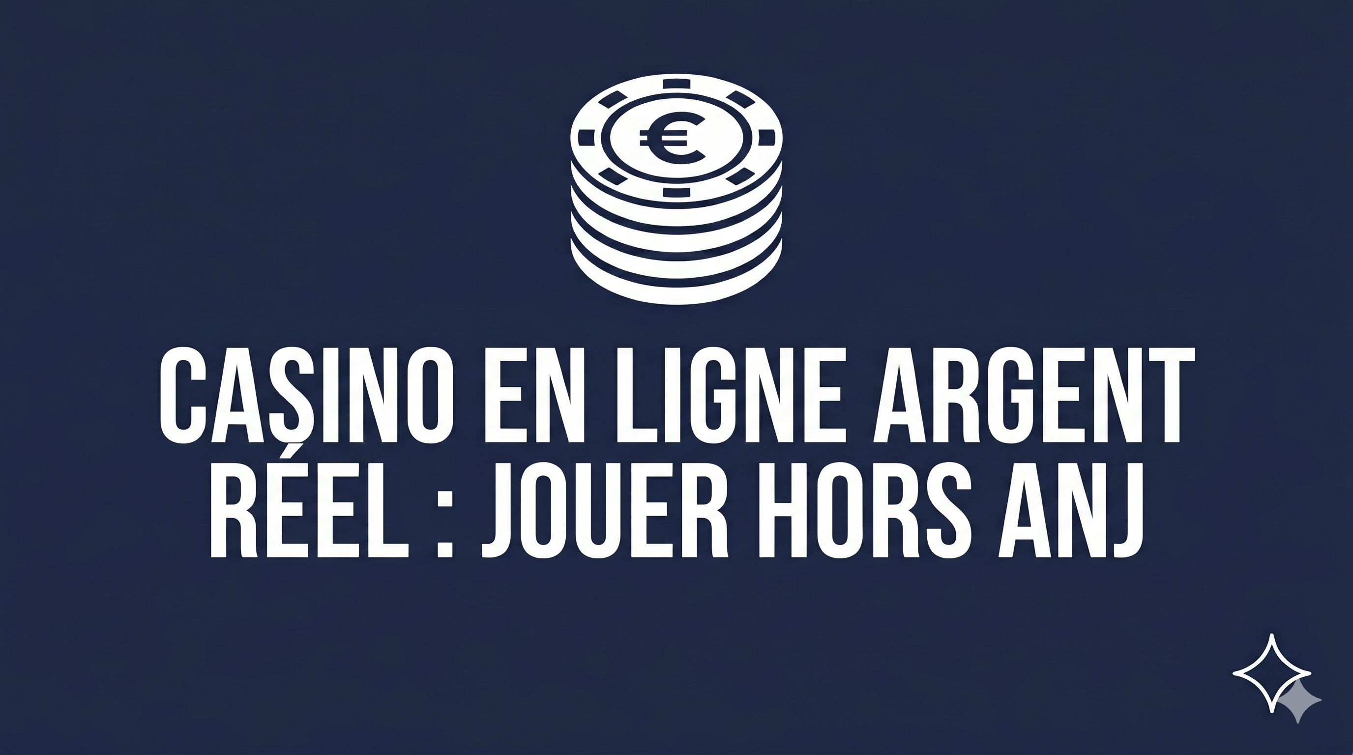 Casino en ligne argent réel : le guide pour jouer hors ANJ