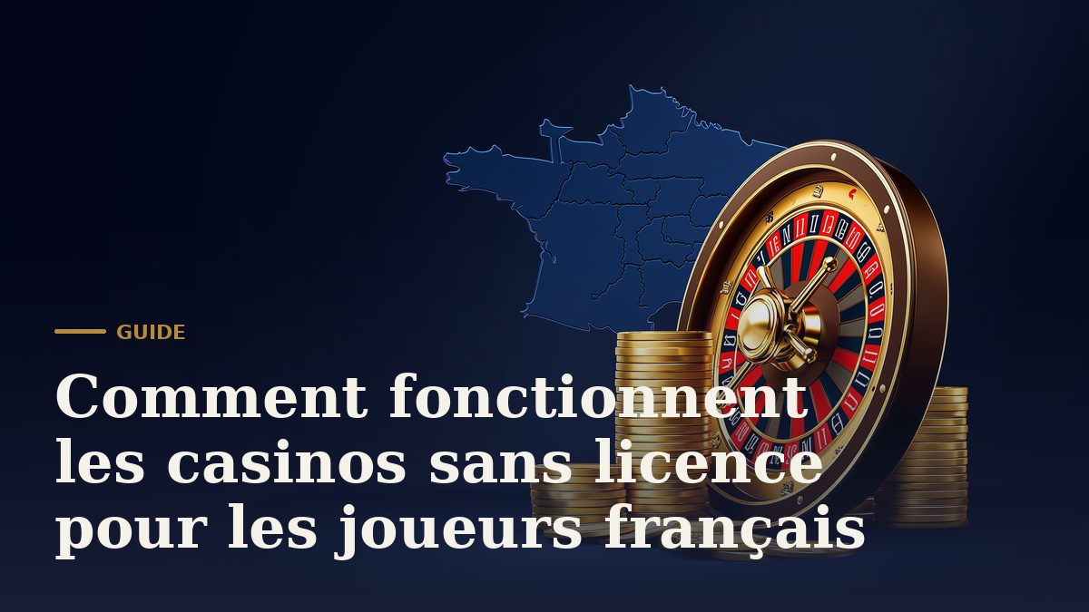 Comment fonctionnent les casinos sans licence pour les joueurs français